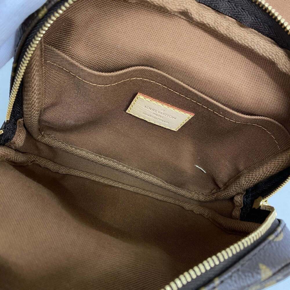 LOUIS VUITTON Brown Monogram Fanny Pack - Picture 4 of 8
